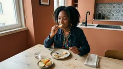 Uma fatia de maçã no fim da refeição: o que pode mudar na boca (e porquê)