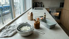 Budim de ricota e doce de leite, húmido e firme: o pequeno truque para acertar o ponto